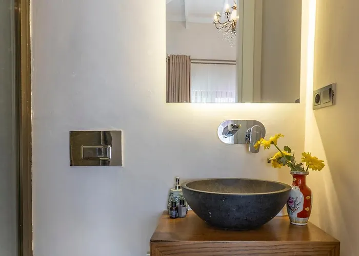 Quarto em Acomodações Particulares Mediha Hanım Konağı Alaçatı *